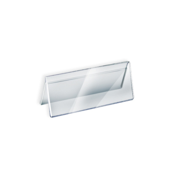 Azar Displays 8.5"W x 3"H Two-Sided Nameplate, PK10 192805